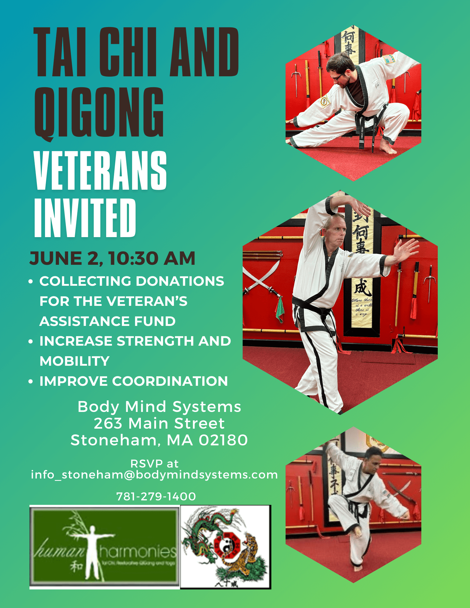 Tai Chi and Qi Gong For Veterans